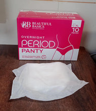 Women’s Emergency Travel Kit with Seamless Underwear Pantyliner  10 Pcs